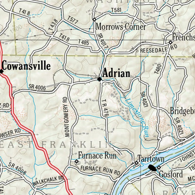 Pennsylvania Atlas & Gazetteer Page 48 Preview 2