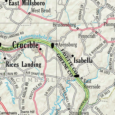 Pennsylvania Atlas & Gazetteer Page 75 Preview 2