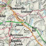 Pennsylvania Atlas & Gazetteer Page 75 Preview 3