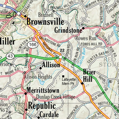 Pennsylvania Atlas & Gazetteer Page 75 Preview 3