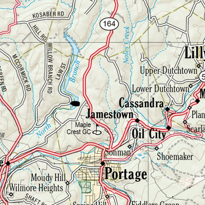 Pennsylvania Atlas & Gazetteer Page 64 Preview 2