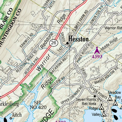 Pennsylvania Atlas & Gazetteer Page 65 Preview 3