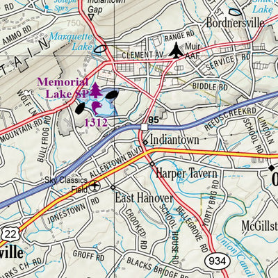 Pennsylvania Atlas & Gazetteer Page 69 Preview 3