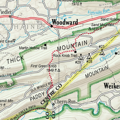 Pennsylvania Atlas & Gazetteer Page 53 Preview 2