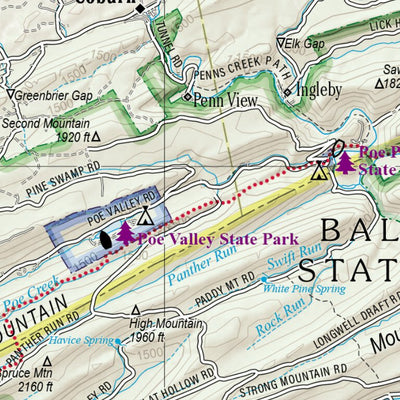 Pennsylvania Atlas & Gazetteer Page 53 Preview 3