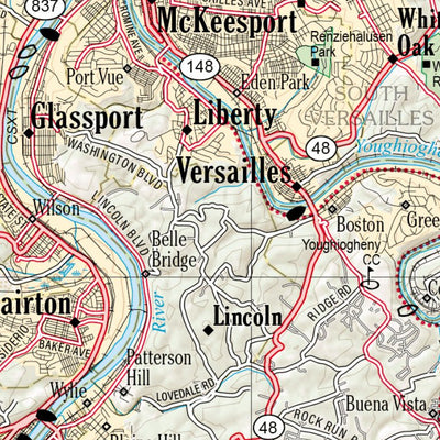 Pennsylvania Atlas & Gazetteer Page 61 Preview 3