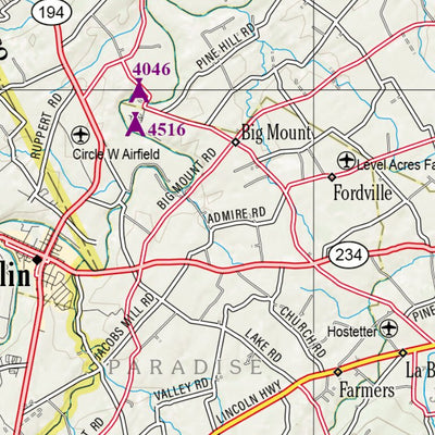 Pennsylvania Atlas & Gazetteer Page 82 Preview 2