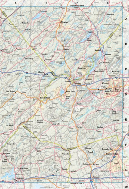 Pennsylvania Atlas & Gazetteer Page 59 Preview 1