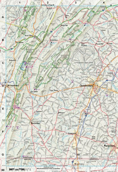 Pennsylvania Atlas & Gazetteer Page 80 Preview 1