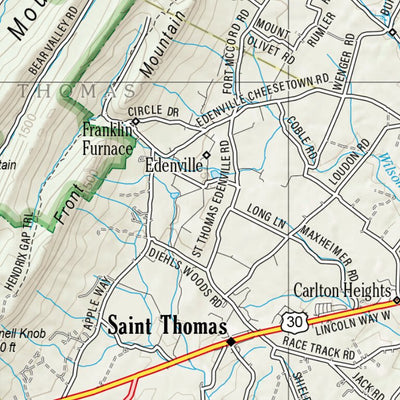 Pennsylvania Atlas & Gazetteer Page 80 Preview 2