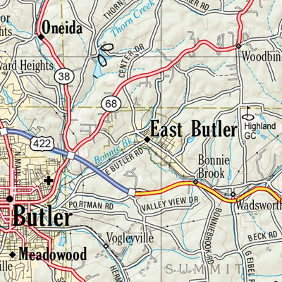 Pennsylvania Atlas & Gazetteer Page 47 Preview 3