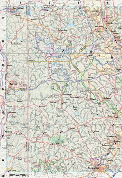 Pennsylvania Atlas & Gazetteer Page 60 Preview 1