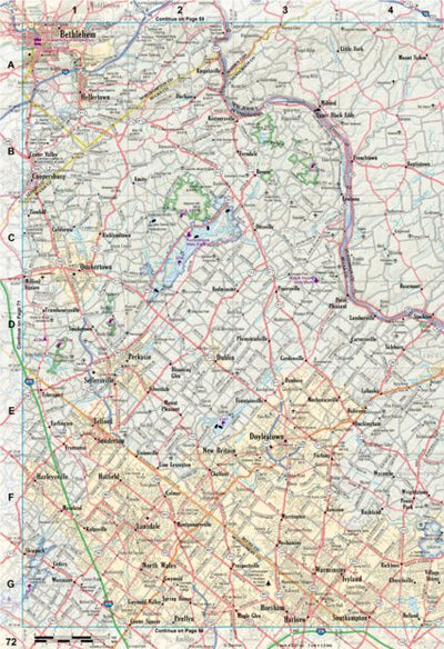 Pennsylvania Atlas & Gazetteer Page 72 Preview 1