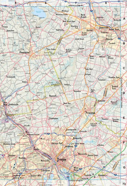 Pennsylvania Atlas & Gazetteer Page 73 Preview 1