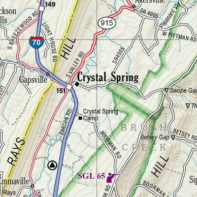 Pennsylvania Atlas & Gazetteer Page 79 Preview 2