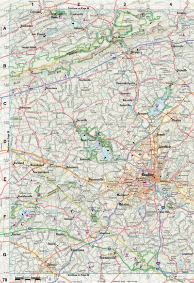 Pennsylvania Atlas & Gazetteer Page 70 Preview 1