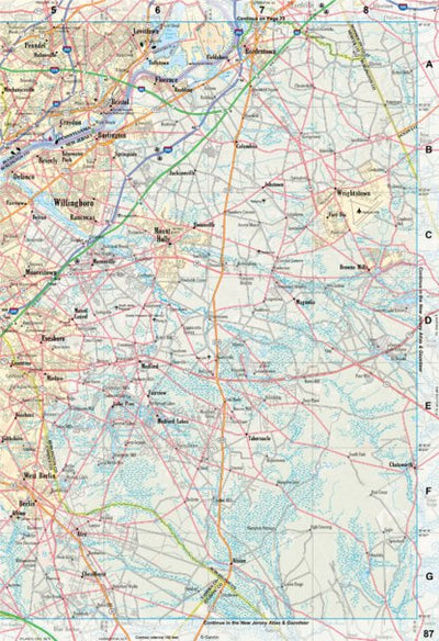 Pennsylvania Atlas & Gazetteer Page 87 Preview 1