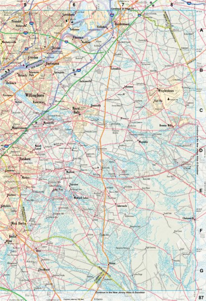 Pennsylvania Atlas & Gazetteer Page 87 Preview 1
