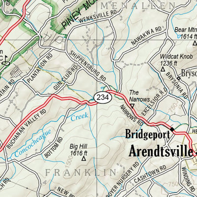 Pennsylvania Atlas & Gazetteer Page 81 Preview 2