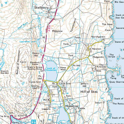 Shetland North Ward 1 (1:25,000) Preview 3