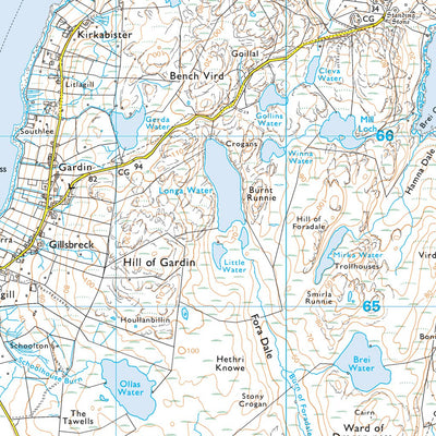 Shetland North Ward 3 (1:25,000) Preview 3