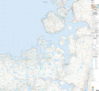 Shetland West Ward 1 (1:25,000) Preview 1