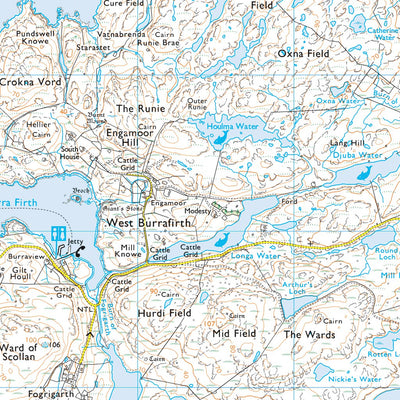 Shetland West Ward 1 (1:25,000) Preview 3