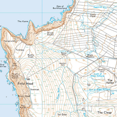 Shetland South Ward 1 (1:25,000) Preview 3