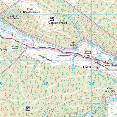 North, West and Central Sutherland Ward 4 (1:25,000) Preview 3