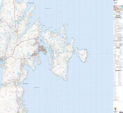 Shetland Central Ward 1 (1:25,000) Preview 1