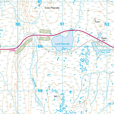 North, West and Central Sutherland Ward 13 (1:25,000) Preview 2