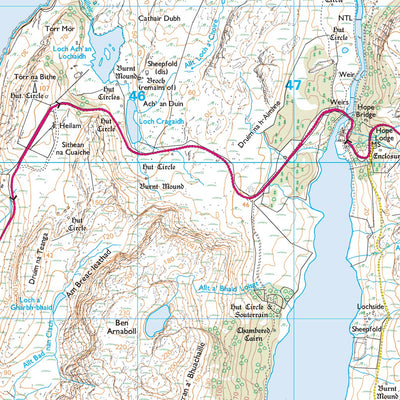 North, West and Central Sutherland Ward 13 (1:25,000) Preview 3