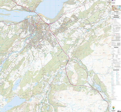 Culloden and Ardersier Ward 1 (1:25,000) Preview 1