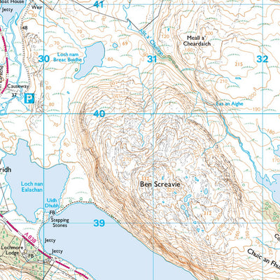 North, West and Central Sutherland Ward 8 (1:25,000) Preview 2