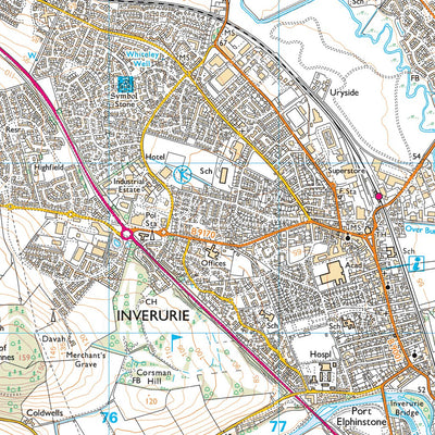 West Garioch Ward 1 (1:25,000) Preview 3