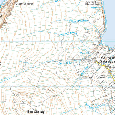 Eilean a' Cheo Ward 2 (1:25,000) Preview 3