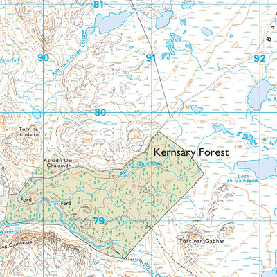 Wester Ross, Strathpeffer and Lochalsh Ward 2 (1:25,000) Preview 2