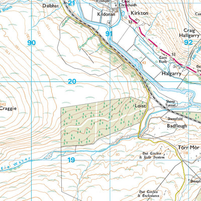 East Sutherland and Edderton Ward 1 (1:25,000) Preview 2