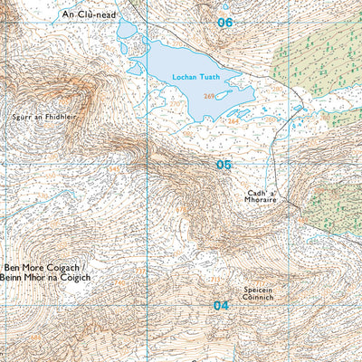 Wester Ross, Strathpeffer and Lochalsh Ward 4 (1:25,000) Preview 3