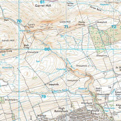 Bishopbriggs North and Campsie Ward 1 (1:25,000) Preview 2