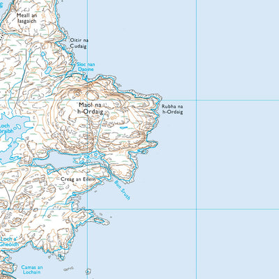 Uibhist a Deas, Eirisgeigh agus Beinn na Faoghla Ward 5 (1:25,000) Preview 3