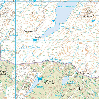 Mid Argyll Ward 1 (1:25,000) Preview 2