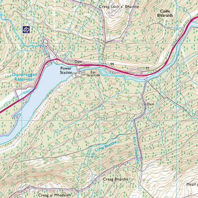 Aird and Loch Ness Ward 1 (1:25,000) Preview 3