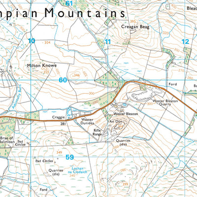 Blairgowrie and Glens Ward 1 (1:25,000) Preview 2