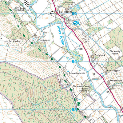 Blairgowrie and Glens Ward 1 (1:25,000) Preview 3
