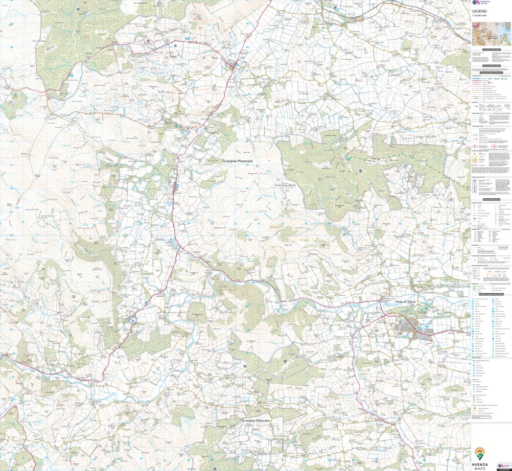 Huntly, Strathbogie and Howe of Alford Ward 2 (1:25,000) Map by UK ...