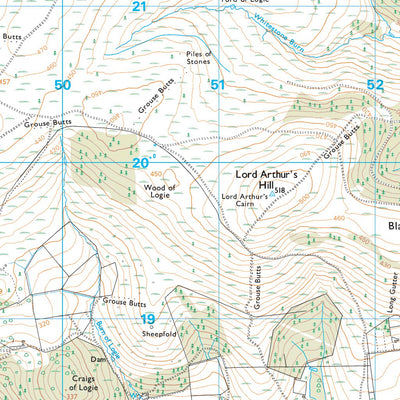 Huntly, Strathbogie and Howe of Alford Ward 2 (1:25,000) Preview 2