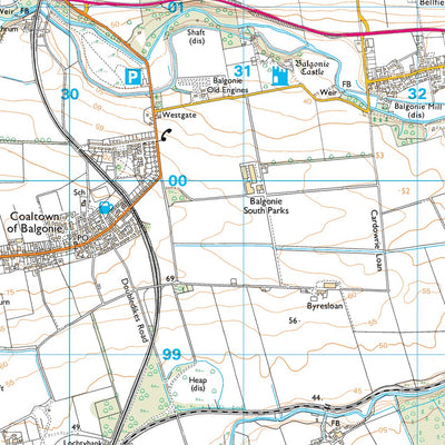 Glenrothes North, Leslie and Markinch Ward 1 (1:25,000) Preview 2