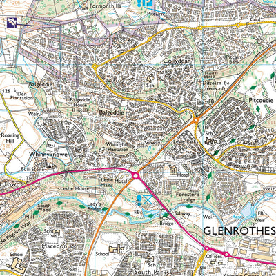 Glenrothes North, Leslie and Markinch Ward 1 (1:25,000) Preview 3