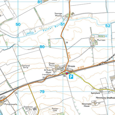 North Berwick Coastal Ward 1 (1:25,000) Preview 2